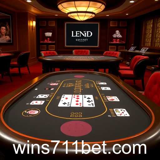 Dive into the Thrilling World of Table Games on 711bet